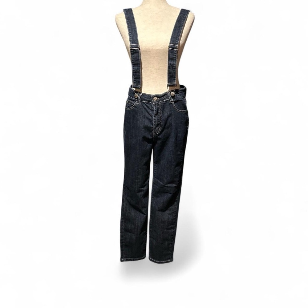Denim Jeans with Suspenders